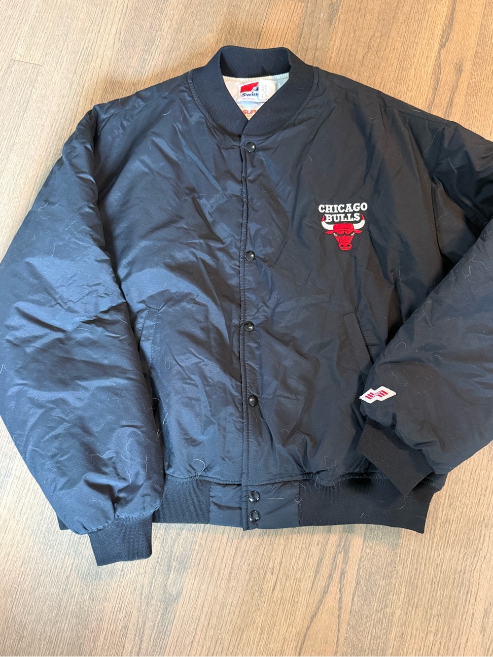 Vintage Authentic Swingster Chicago Bulls Jacket Michael Jordan